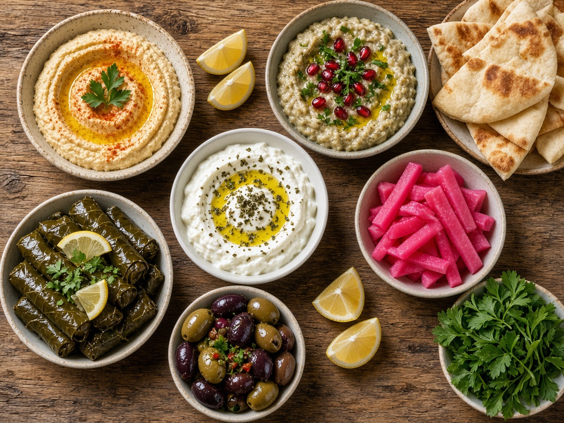Kalte Mezze